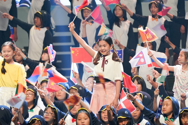 ▲ 제2회 허들링청소년합창축제 현장. (사)밝은청소년